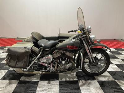 1940 UNKNOWN harley-davidson wla IN AUCTION AT LLOYDS motorcycle with sidecar for sale in Carrara